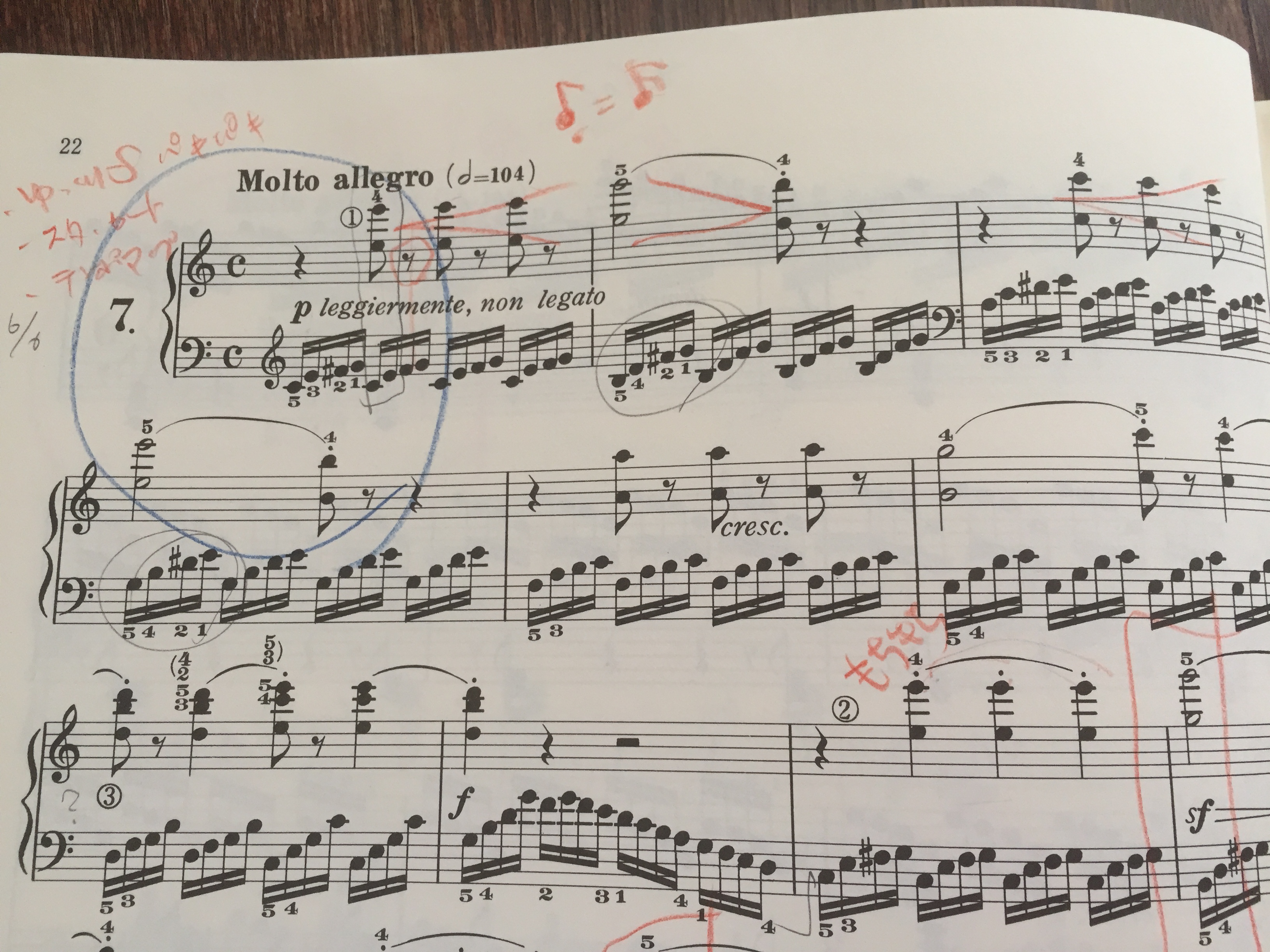 ピアノ教材）ツェルニー40番の7番を弾いてみた♪ | はんなりピアノ♪